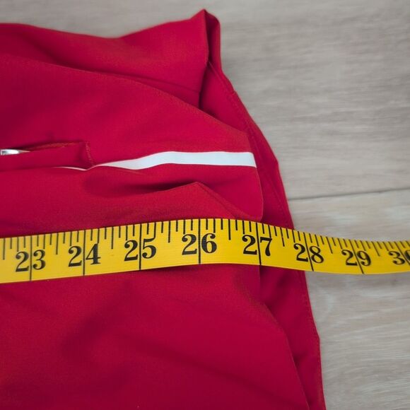 DESCENTE WOMEN'S SKI SNOWBOARD HOODED JACKET 3M Insulate Red Size 12 - Picture 8 of 9